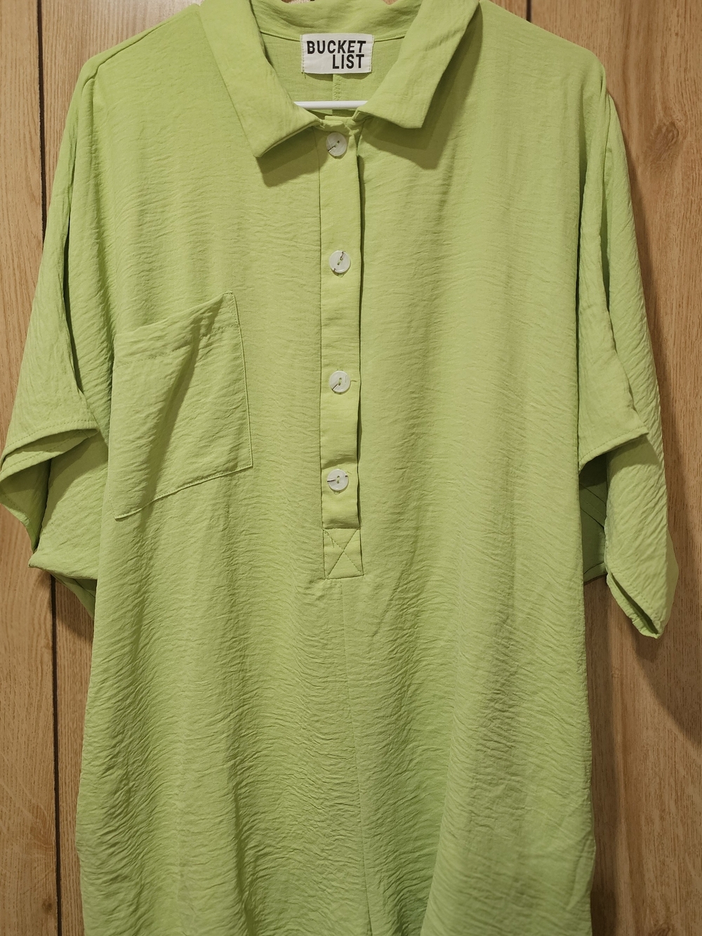 Bucketlist Green Romper Size M